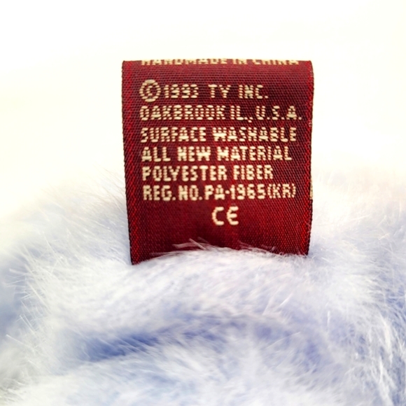 TY Beanie Baby 1993 Azalea Bunny The Attic Treasures  Collection - Picture 7 of 7